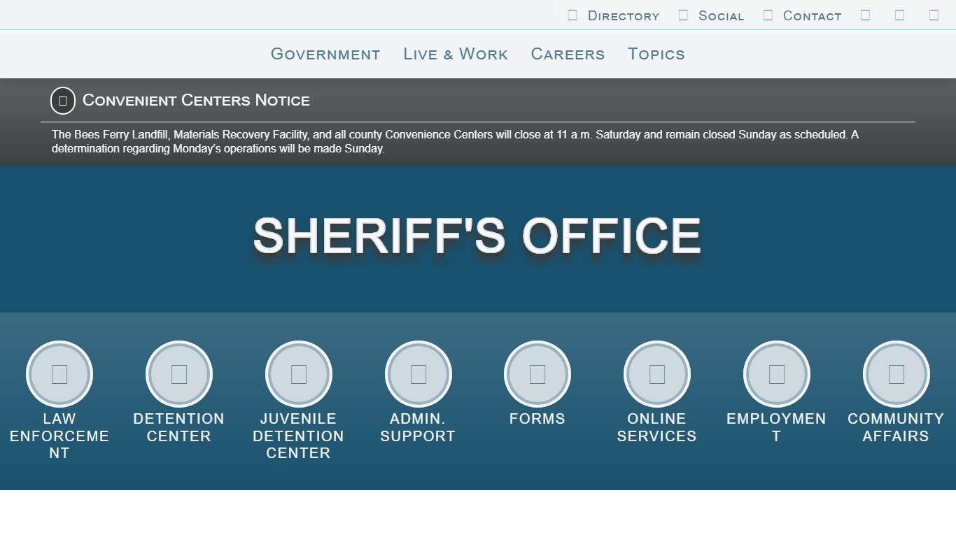 Charleston County Sheriff's Office: Warrants